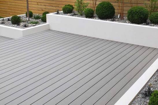 Silver Grey Composite Decking
