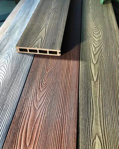 Houng® 3d deep embossed decking projects