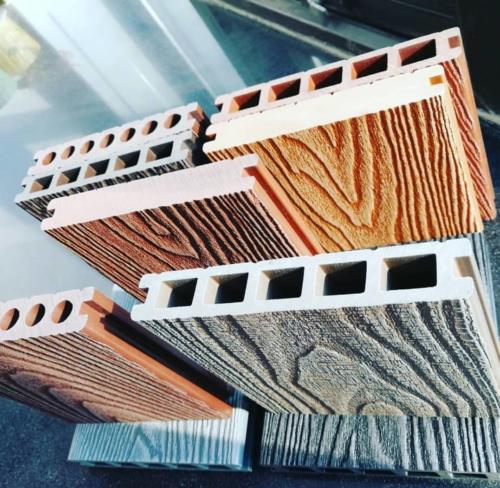 Houng® 3d deep embossed decking projects