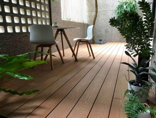 Houng® 3d deep embossed decking projects